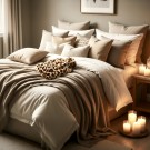 Varmeflaske Mørk Leopard Pels  thumbnail