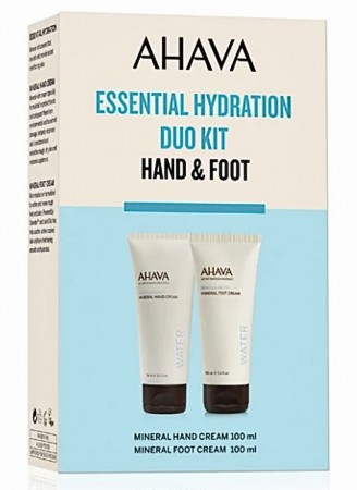 AHAVA Duo Mineral Hand Cream and Foot Cream