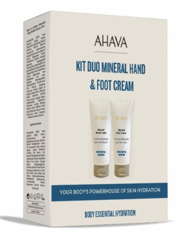 AHAVA Duo Kit Mineral Hand Cream and Foot Cream