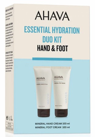 AHAVA Duo Kit Mineral Hand Cream and Foot Cream